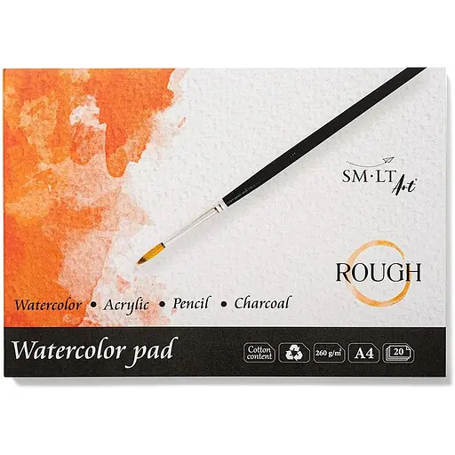 Склейка для акварели Rough 260г/м2 20л SM-LT Art