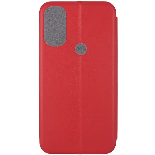 Шкіряний чохол-книжка Classy для Motorola Moto E40 Червоний - фото 4