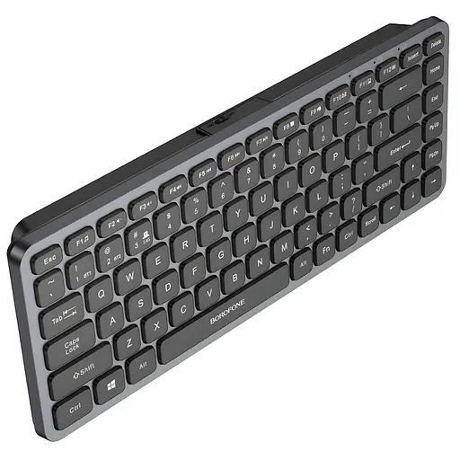 Беспроводная клавиатура BOROFONE BG16 2.4G+Bluetooth черная - фото 4