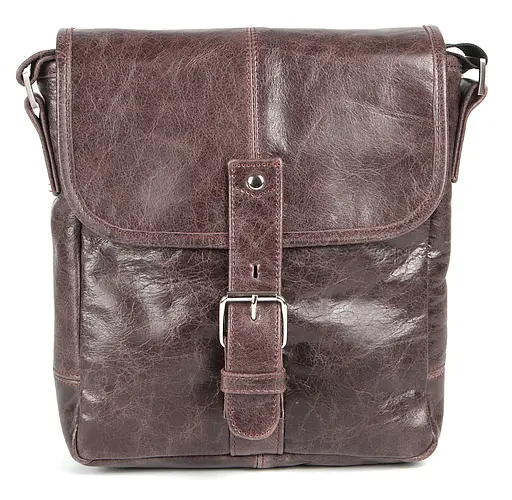 Шкіряна чоловіча сумка SHVIGEL 22х23х7 см sum0023498 - фото 2