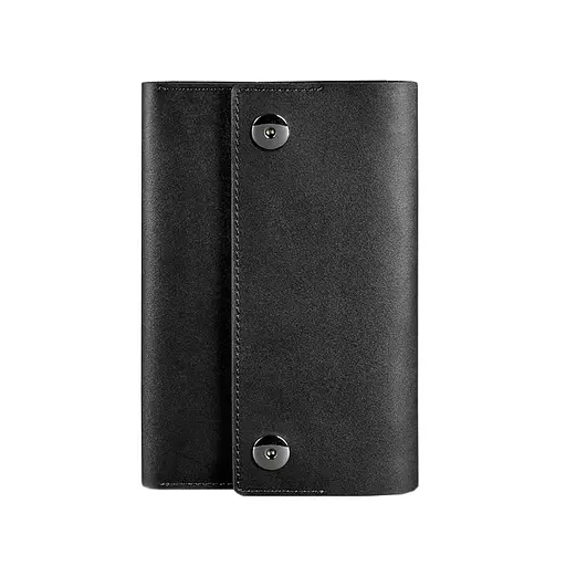 Шкіряний блокнот (Софт-бук) 5.0 чорний - фото 8