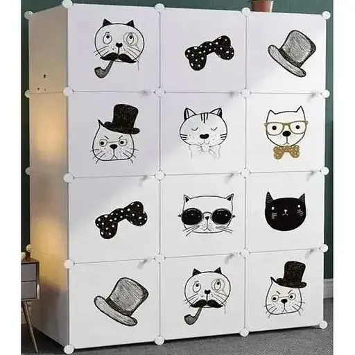 Модульный шкаф-органайзер Leobert Kids для детских игрушек белый - фото 4