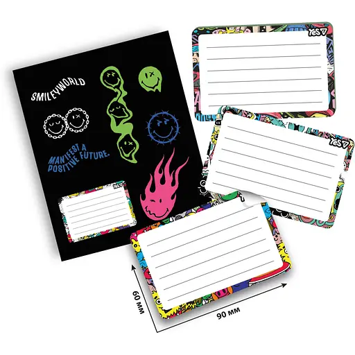 Наліпки на зошити Yes Графіті 8 шт. (955538) - фото 2