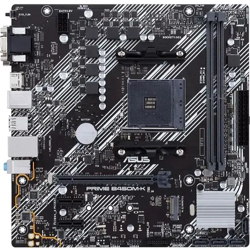Материнская плата Asus Prime B450M-K II Socket AM4