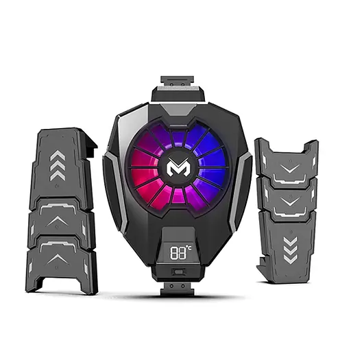 Кулер з екраном активне охолодження для планшета Memo DL05 шириною до 215 мм Black (18522) - фото 2