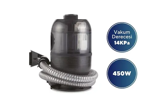 Пилосос Kumtel HCC-02 миючий з аквафільтром Black - фото 2