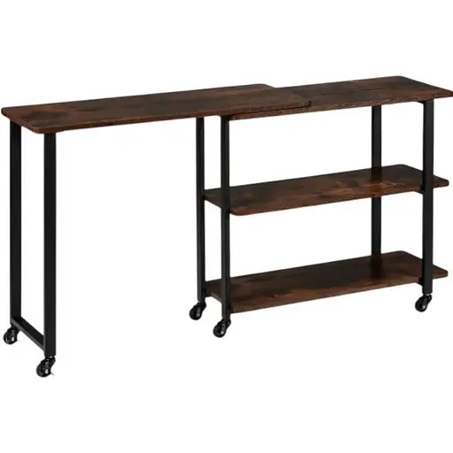 Стол L-образный Costway King вращающийся в стиле Loft