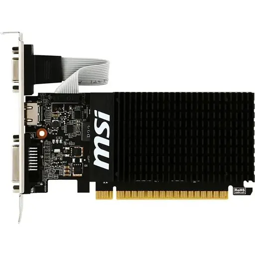 Відеокарта MSI GeForce GT710 1Gb (GT 710 1GD3H LP) Б/В - фото 1