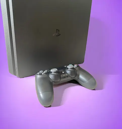 Стаціонарна ігрова консоль PlayStation 4 Slim 1 ТБ 9.0+20 ігор, 1 джойстик, Гарантія - фото 2