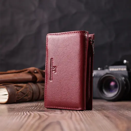 Жіночий шкіряний гаманець ST Leather 12.2х8х2 см acs0029463 - фото 6