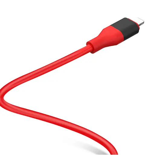 HDMI-переходник XO GB006 cable 1.8M Lightning to HDMI 2K Красный - фото 2