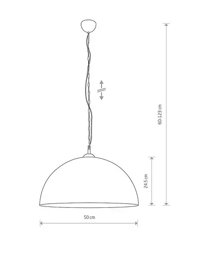 Підвісний світильник Nowodvorski 6368 HEMISPHERE - фото 2
