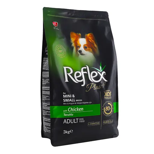 Сухий корм для собак малих порід Reflex Plus з куркою 3 кг - фото 3