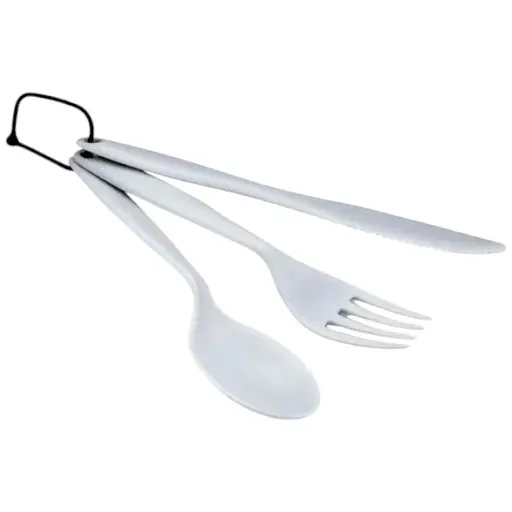 Комплект GSI Outdoors нож вилка ложка Tekk Cutlery Серый (1099-70525)