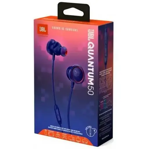 Навушники з мікрофоном JBL Quantum 50 Purple (JBLQuantum50PUR) - фото 8
