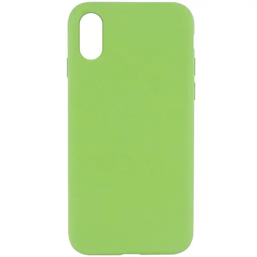 Чехол Silicone Case Full Protective AA No Logo для Apple iPhone XS Max 6.5 Мятный/Mint