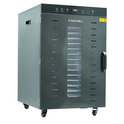 Дегідратор комерційний Tekhniko DH-16H-BK чорний (16 лотків) - фото 1