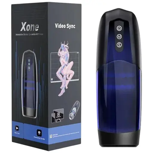 Інтерактивний смарт мастурбатор Magic Motion Xone, імітація фрикцій, 10 режимів, кнопка турбо