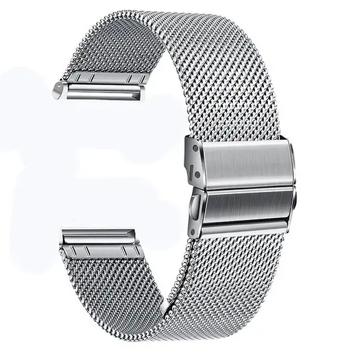 Ремінець металевий срібний розмір 18