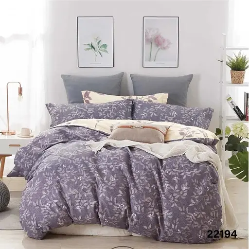 Комплект постільної білизни Viluta сімейний ранфорс 22194 100% бавовна - фото 1