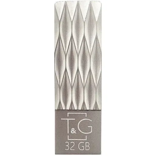 Флеш накопитель USB 32Gb T&G Metal TG103 серебристый USB 2.0 (TG103-32G) - фото 1