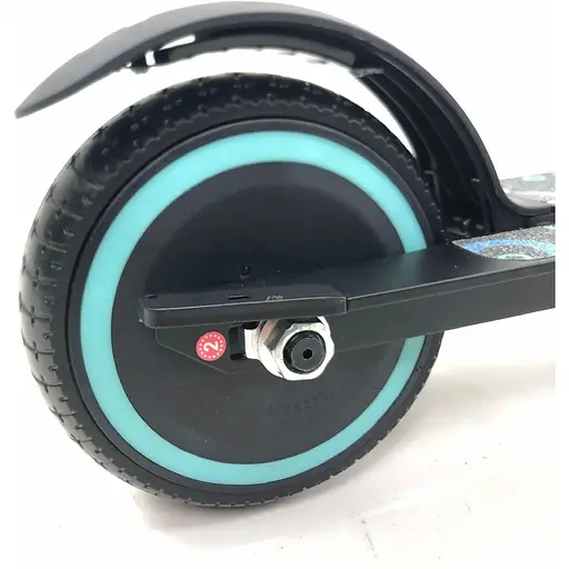 Детский Электросамокат E-Scooter ES3 LED + амортизатор Черный - фото 10