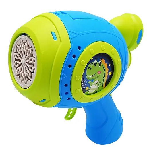 Детский генератор мыльных пузырей Пистолет KB1288 со светом