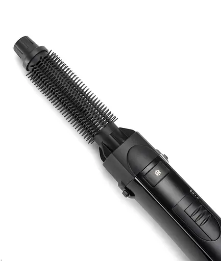 Фен-щетка BaByliss Smooth Finish, 1200 Вт, 3 режима, ионизация, холодный обдув, керамика, черный - фото 5