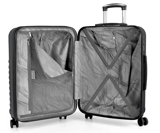 Чемодан Gabol Journey (M) Grey (122846-016) - фото 4