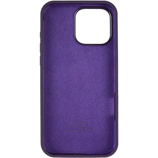 Чохол Epik Silicone Case Full Protective AA для Apple iPhone 16 Pro Max 6.9 Фіолетовий/Elderberry - фото 3