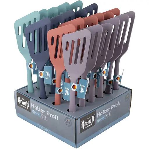 Лопатка Krauff силиконовая с прорезями 30.5 см (29-305-165) - фото 5