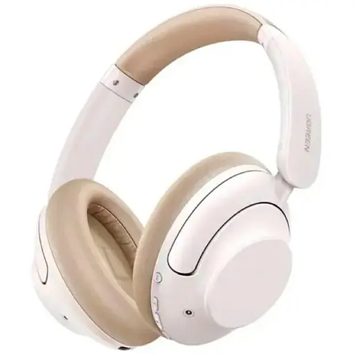 Наушники Ugreen беспроводные HP202 HiTune Max5 Hybrid Active Noise-Cancelling Headphones белые (15809)