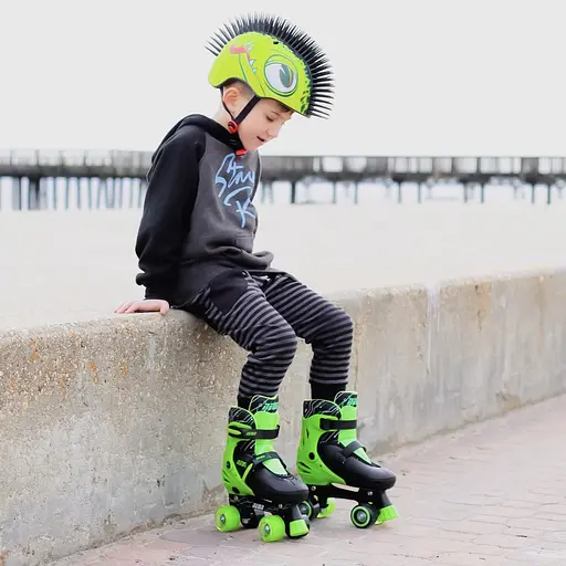 Ролики Neon Combo Skates Размер 30-33 Салатовый - фото 7