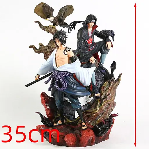 Фигурка Саске Учиха и Итачи Учиха Наруто Naruto Sasuke & Itachi Uchiha 36см N SAI 36 - фото 2