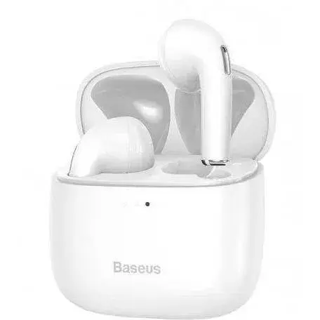 Беспроводные наушники Baseus True Wireless Earphones Bowie E8, IPX5, BT5.3, DCLL, 40mAh, 350mAh, 5h, White NGE8-02