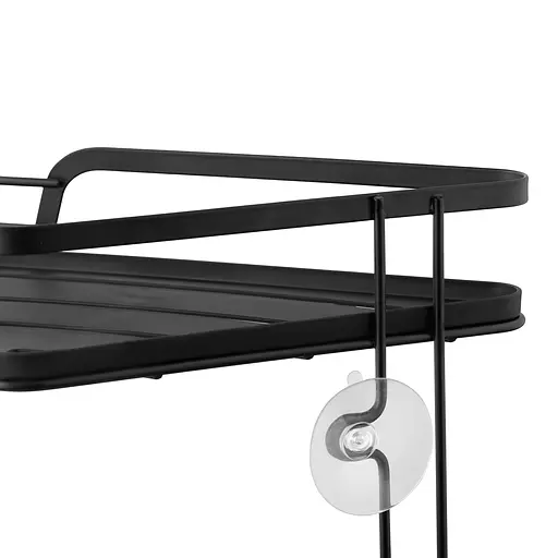 Полиця кутова Ardesto Vigor 2-ярусна 22 см чорна (ARHK4503PB) - фото 5