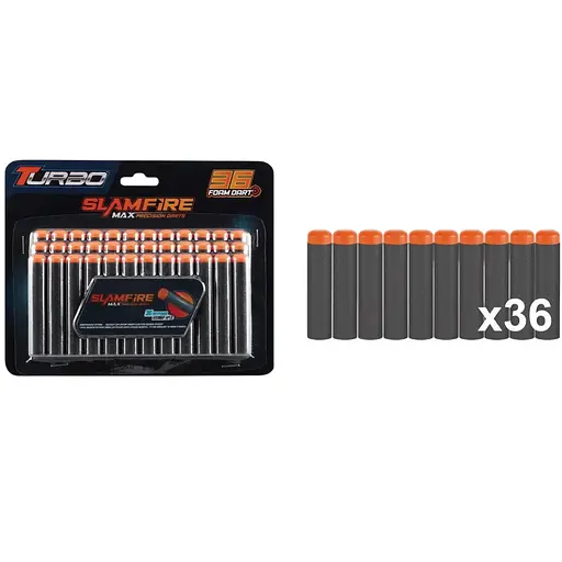 Набор мягких патронов (36 шт.)(7,2 х 1,3см) - фото 1