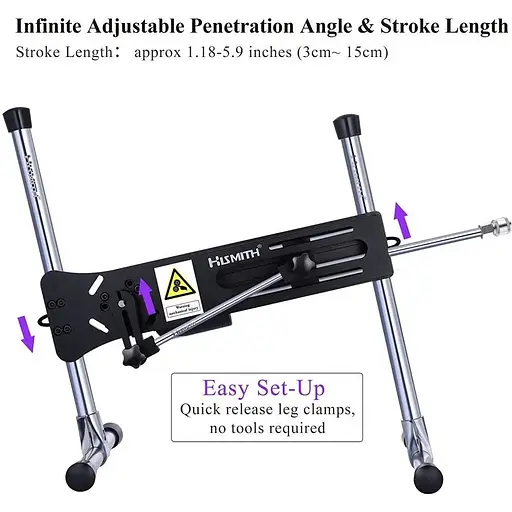 Смарт секс-машина Hismith AK-01-Black Sex Machine APP - фото 3