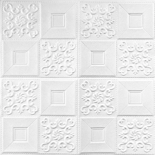 Самоклеющаяся декоративная настенно-потолочная 3D панель фигуры 700х700х5мм (114) SW-00000006 - фото 1