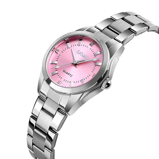 Наручний годинник жіночий 1620SIPK Silver-Pink Skmei acs0030674 - фото 2