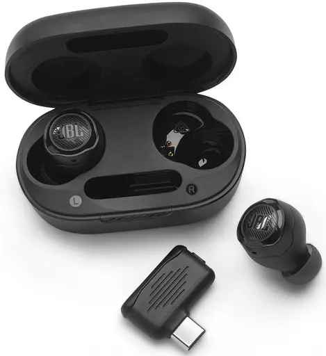 Навушники JBL Quantum TWS Air Black Bluetooth (JBLQTWSAIRBLK) - фото 2