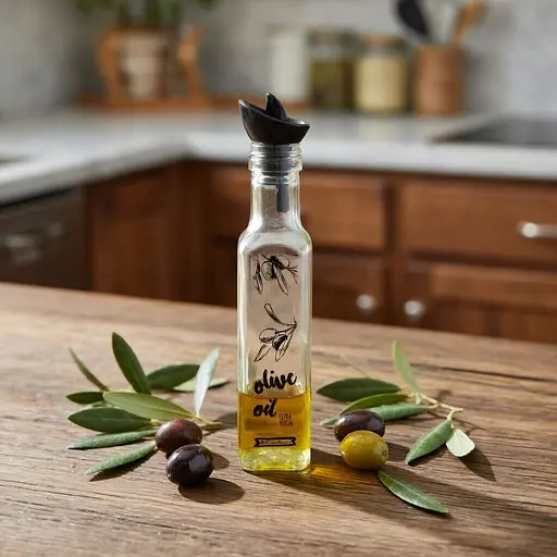 Пляшка для олії скло Herevin Oil&Vinegar 0.25 л (151125-075) - фото 2