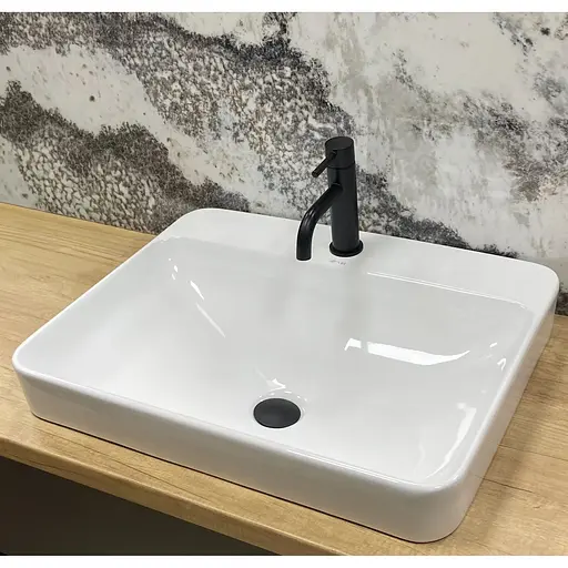 Умивальник VBI Sora white врізний VBI-018066, Білий - фото 1