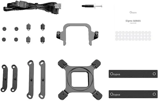 СВО Ocypus Sigma L36 BK ARGB 360мм Black (SIGMA-L36-BK3AAWWN00X-GL) - фото 11
