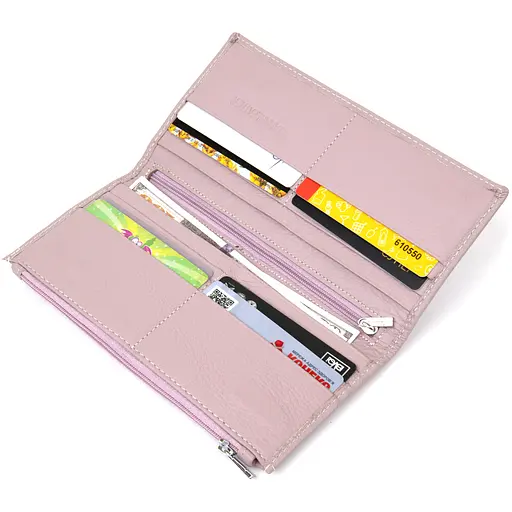 Женский кожаный кошелек ST Leather 19х9.5х1.5 см acs0018196 - фото 3