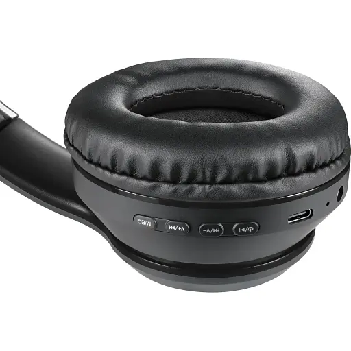 Наушники с микрофоном Defender FreeMotion B571 Bluetooth гибкий микрофон LED черные - фото 7