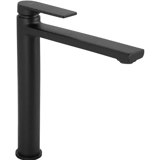 Смеситель для умывальника Rea Verso black высокий REA-B7902 Черный матовый - фото 1