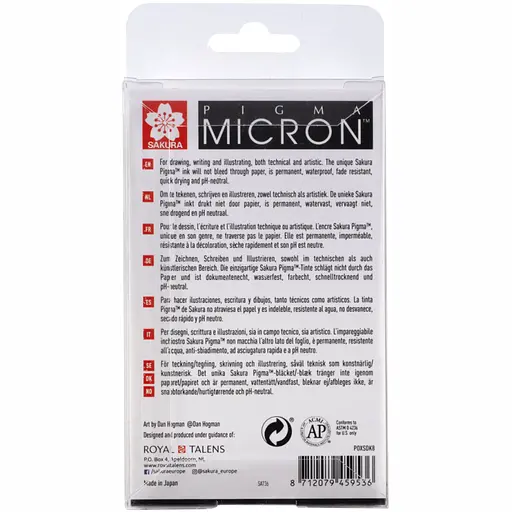 Набор линеров Pigma Micron 8 шт. - фото 2