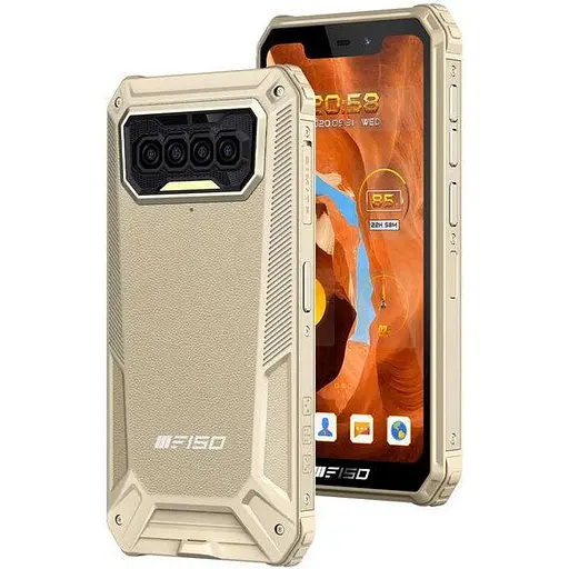 Захищенний смартфон Oukitel F150 B2021 6/64GB Gold АКБ 8000 мАг - фото 2