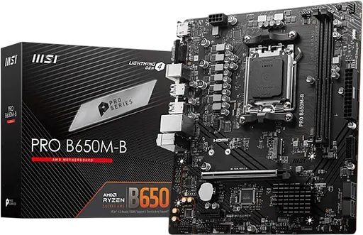 Материнская плата MSI B650M-B Pro Socket AM5 (B650M-B) Б/У - фото 1